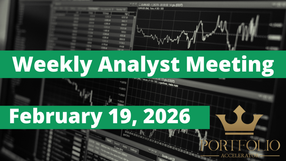 WEEKLY ANALYST MEETING 