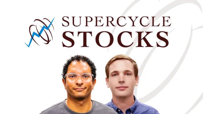 super cycle stocks logo with sam gatlin and jason perz